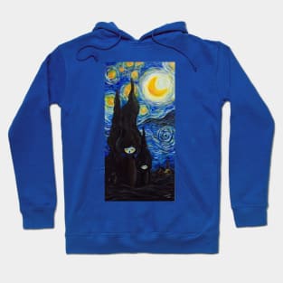 Kokeshi Starry night Hoodie